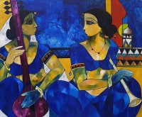 Abrar Ahmed, 30 x 36 Inch, Oil on Canvas, Figurative Painting, AC-AA-320
